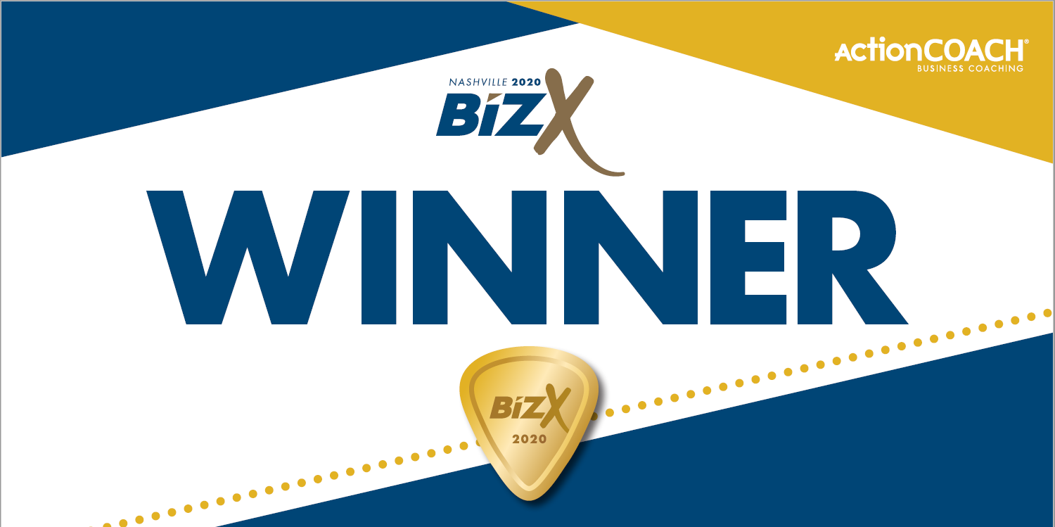 2020 Nashville BizX Winner recognition